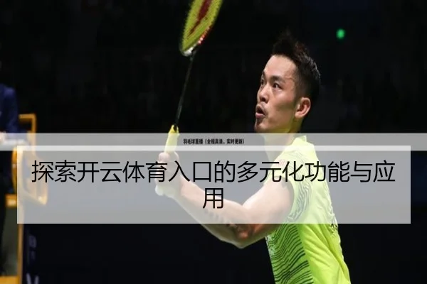 探索开云体育入口的多元化功能与应用